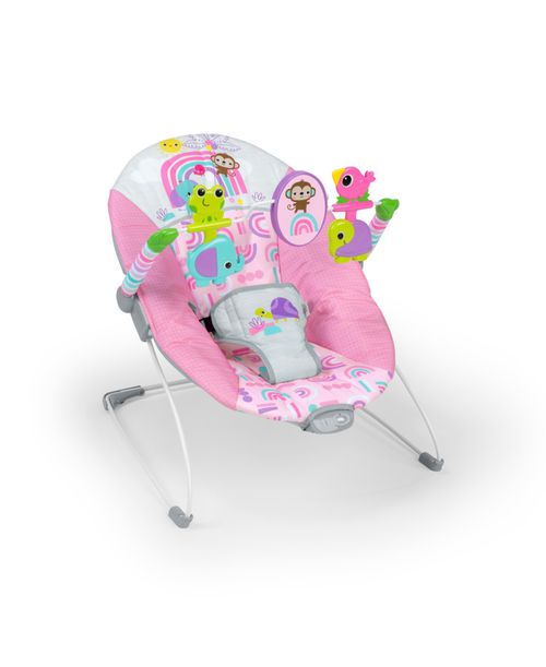 Pink Paradise Vibrating Bouncer - Pink