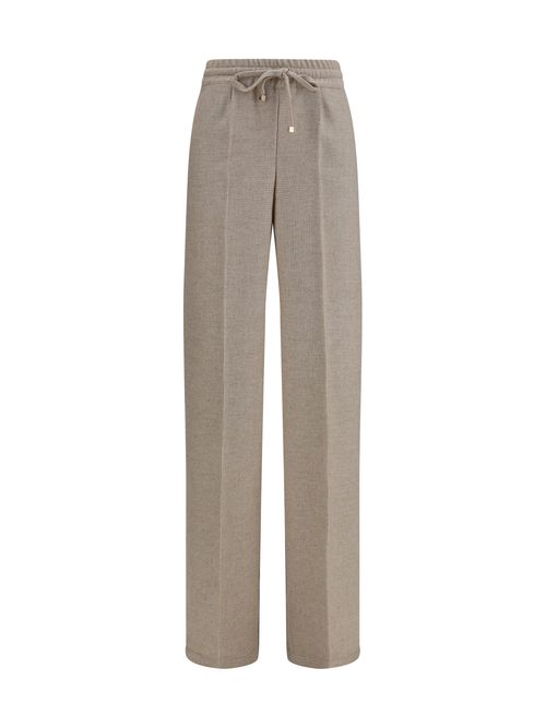 Cashmere Drawstring Joggers — Gray