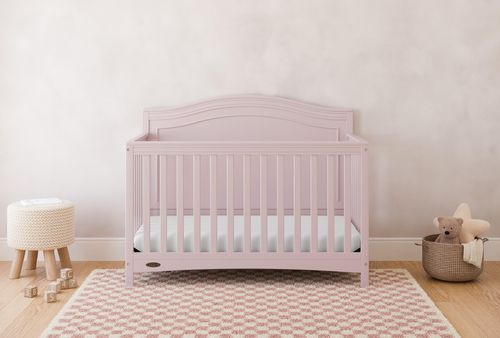Graco Paris 4-in-1 Convertible Crib, Blush