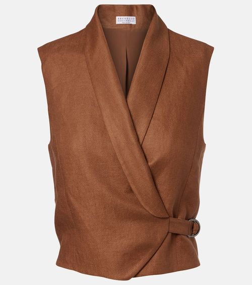 Monili linen vest