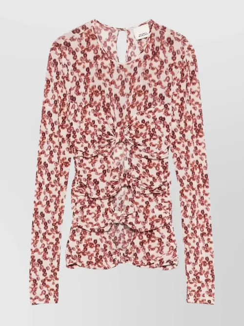 Isabel Marant - gladice top featuring bow detailing
