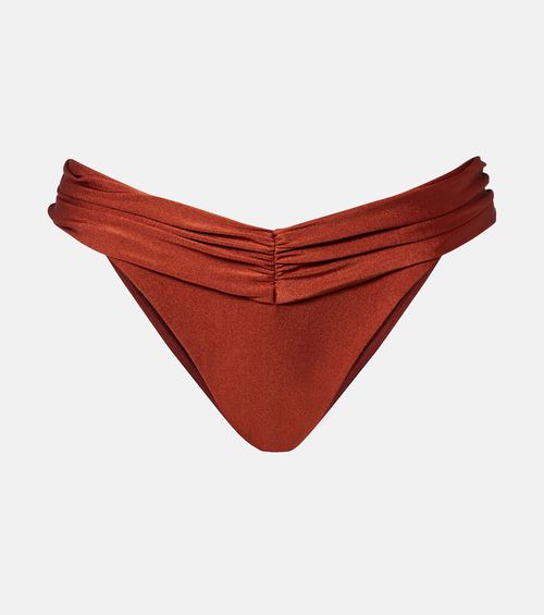 Jasmin ruched bikini bottoms