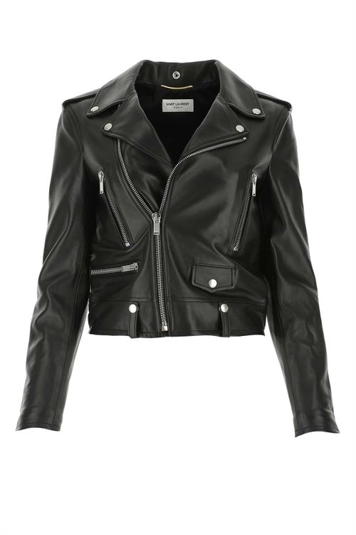 Nappa Leather Jacket — Black
