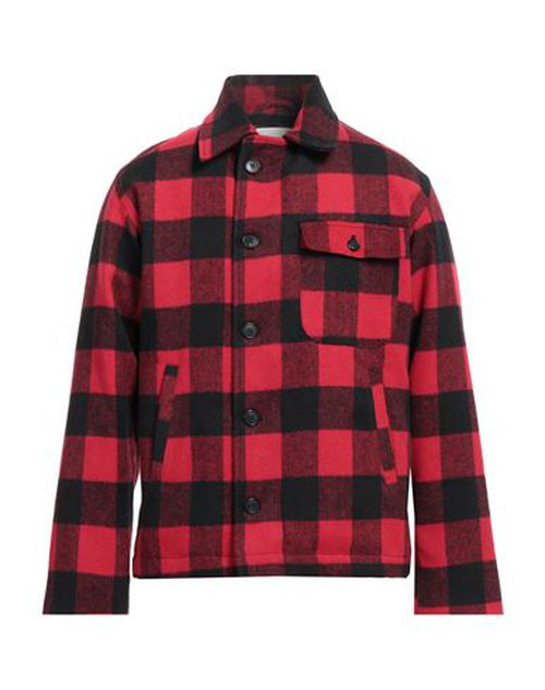 Front Street 8 Man Coat Red Size 36 Cotton, Polyester