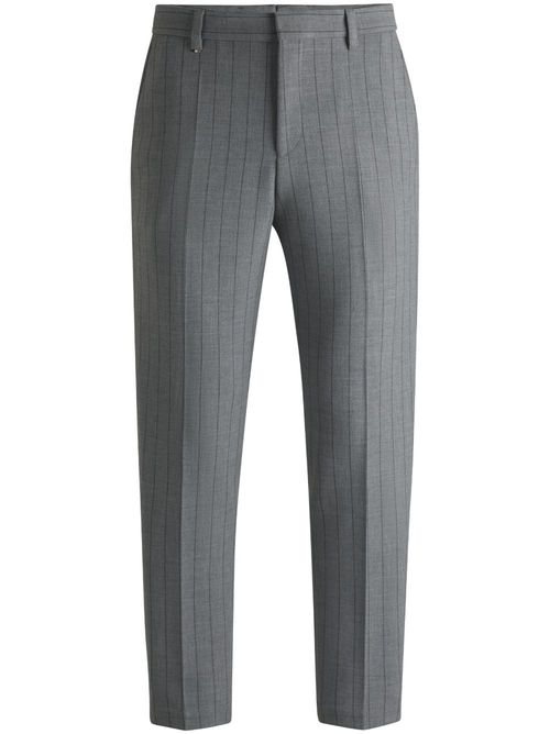 Pinstripe trousers - Grey
