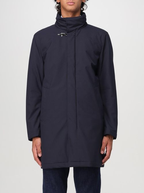 Coat Men color Blue