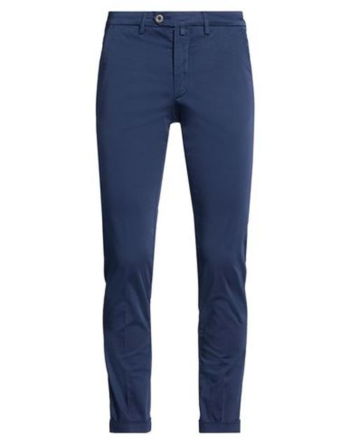 Man Pants Midnight blue Size 32 Cotton, Elastane, Organic cotton