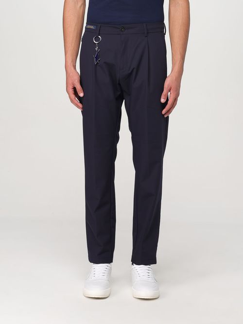 Pants Men color Blue