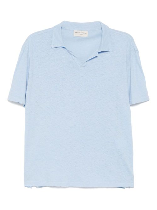 Officine Generale Simon polo shirt - Blue