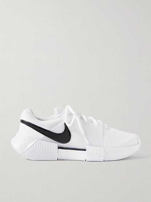Zoom Gp Challenge 1 Rubber-trimmed Mesh Sneakers - White