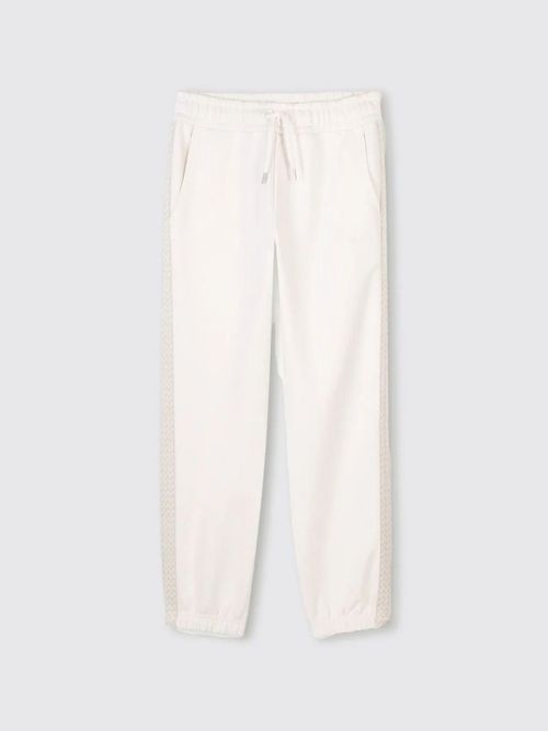 Pants LANVIN Kids color Yellow Cream