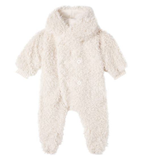 Baby Floriane hooded teddy onesie