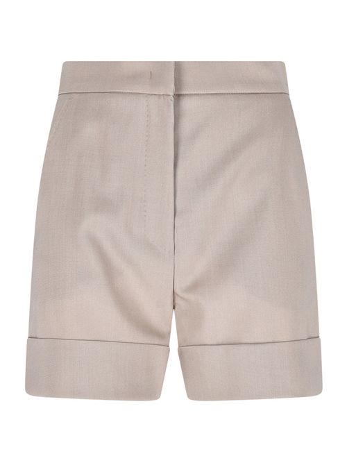 High-Waisted Tailored Shorts - Size 38
