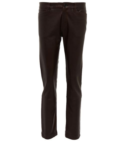 Petar Petrov Gonda low-rise leather pants
