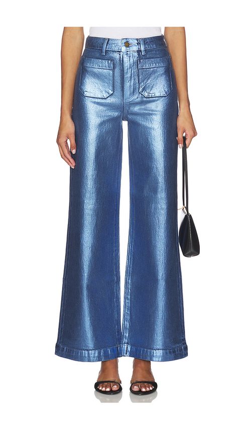 ROLLA'S Sailor Long Wide Leg Jeans in Blue. - 31 also