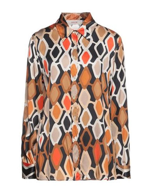 Woman Shirt Camel Size 10 Viscose