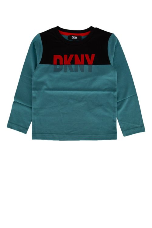 Logo-Print T-Shirt — Turquoise