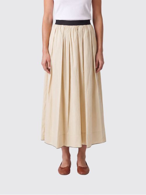 Skirt Woman color Beige