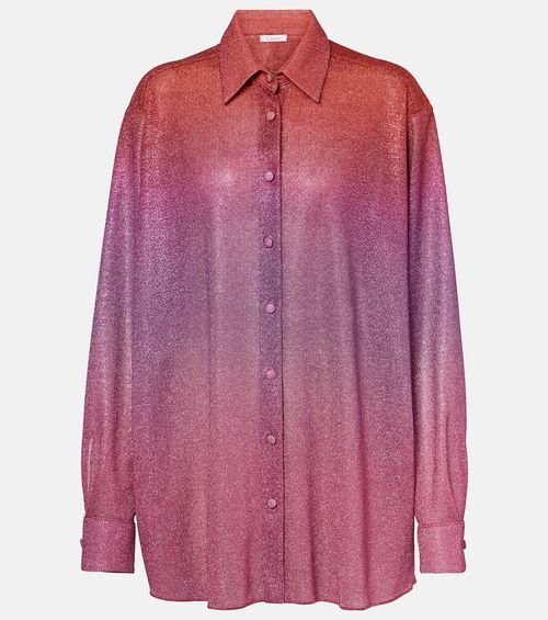 Oséree Lumière lamé shirt