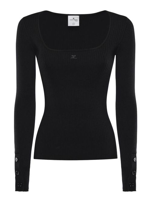 Heritage Ribbed Knit Top