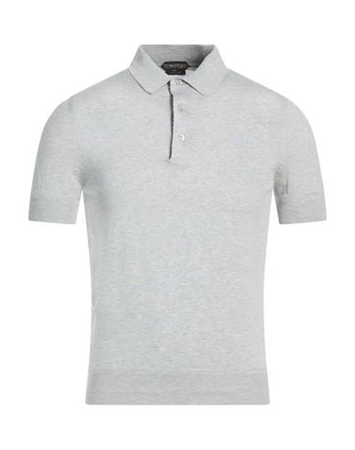 Man Sweater Grey Size 36 Cotton