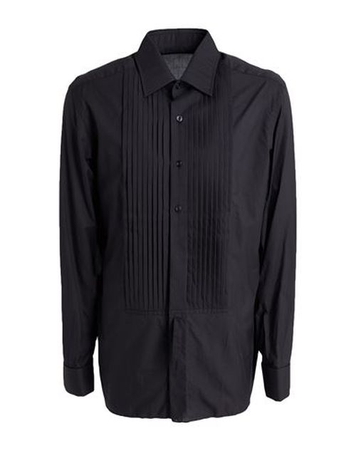 Man Shirt Black Size 15 ½ Cotton