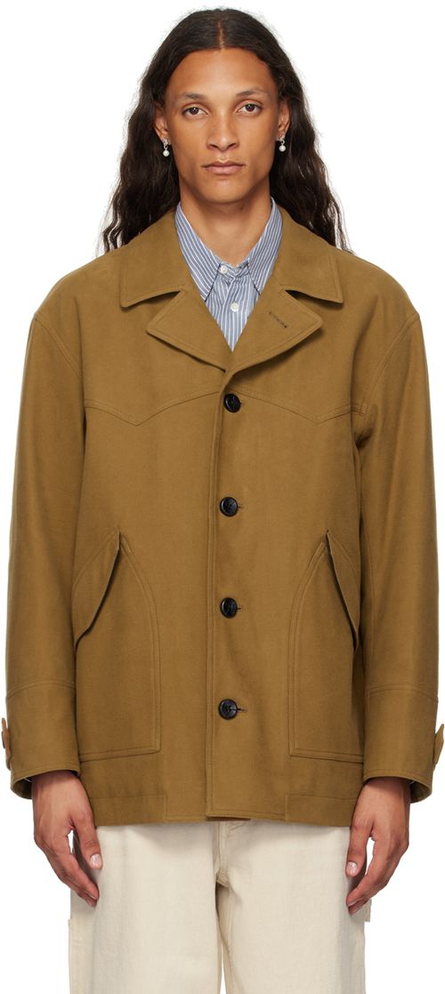AFTER PRAY Tan Tom Western Jacket