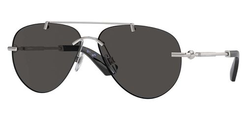 Burberry BE3151 131687 Women’s Sunglasses Silver Size 60