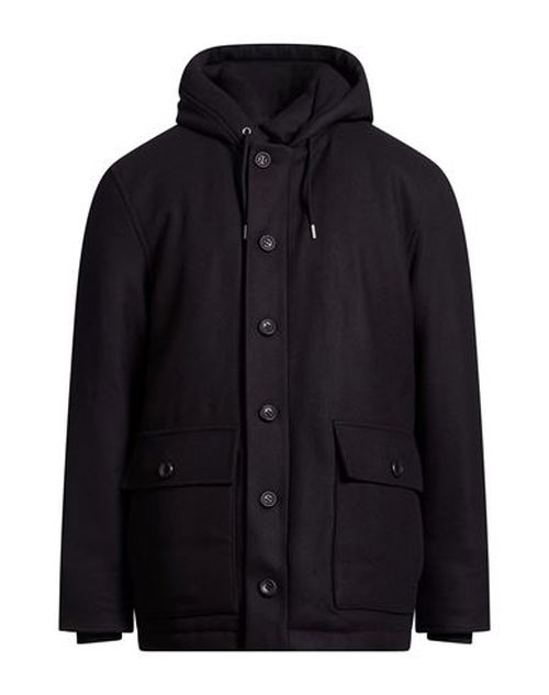 Man Coat Navy Size L Wool, Polyamide, Cashmere