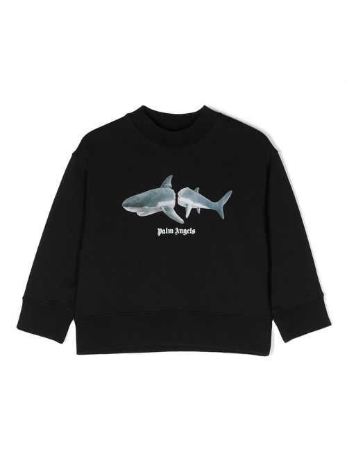 Graphic-print short-sleeved T-shirt - Black