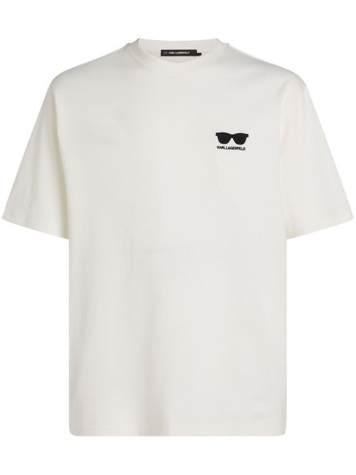 Logo print t-shirt - White