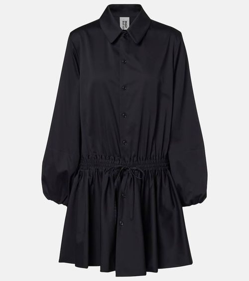 Cotton shirt dress