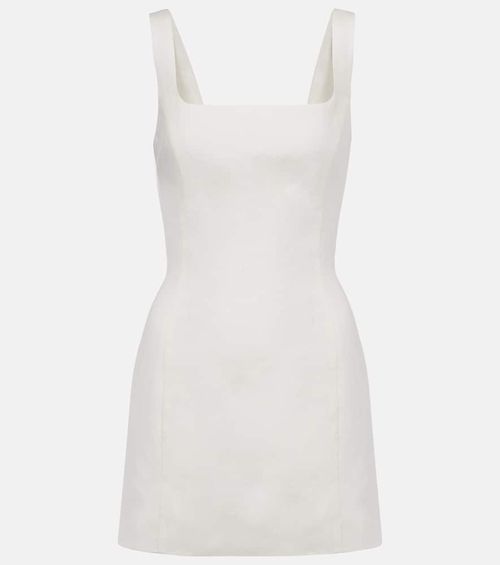 Iris linen minidress