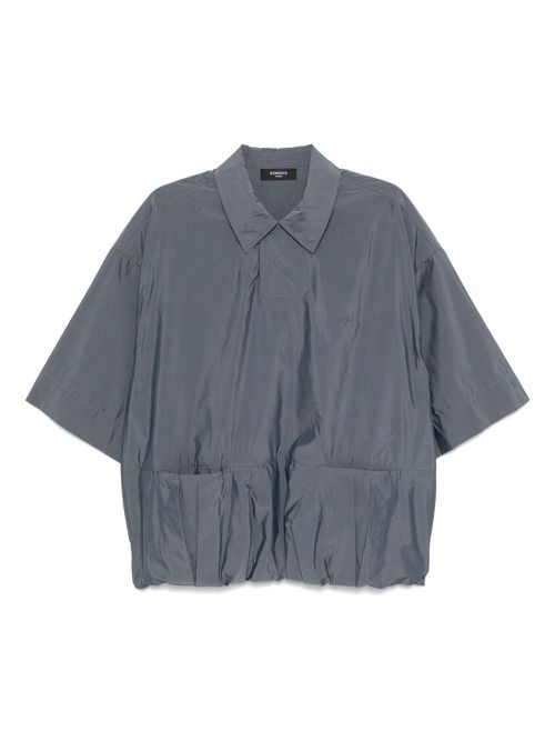 Balloon pleats T-shirt - Grey