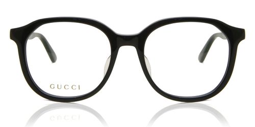 Gucci GG0932OA Asian Fit 001 Men's Eyeglasses Black Size 53 - Blue Light Block Available