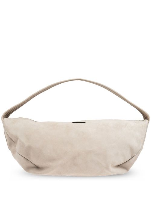 Large Shell shoulder bag - Neutrals