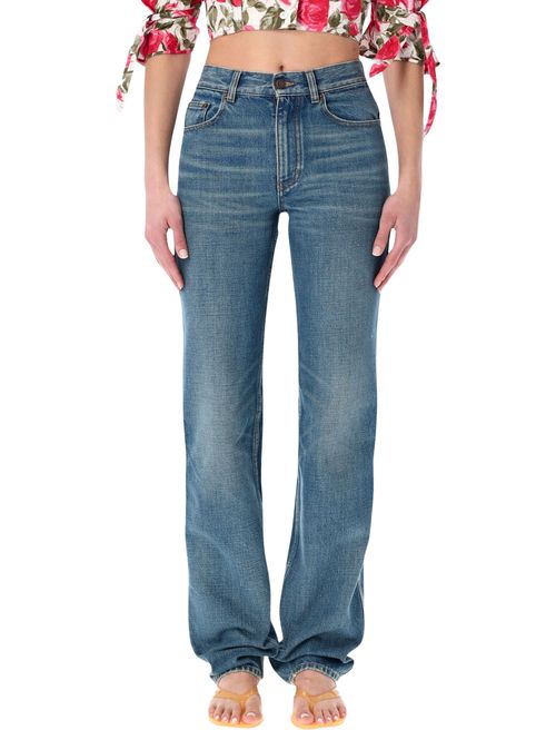 Chloé Straight-Leg Jeans in Size 26 - Timeless Comfort Meets Modern Style