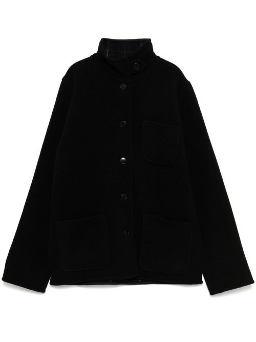 Felt oversized jacket - Black
