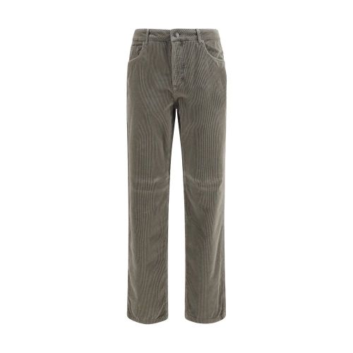 Corduroy Trousers — Gray