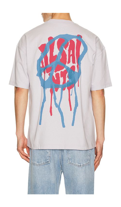 ALLSAINTS Runner Tee in Smoke Purple. M also in L, S, XL/1X