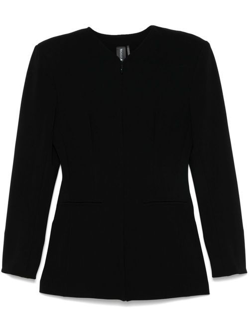 Long-sleeve zip-up jacket - Black