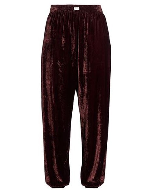 Woman Pants Dark brown Size 2 Cotton, Polyamide