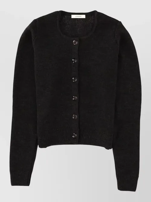 Lemaire - crew neck knitwear long sleeve ribbed style