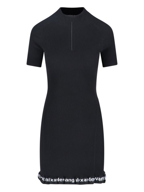 Stretch Nylon Contour Midi Dress