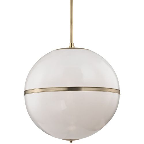 Brian Patrick Flynn for Truax 30" Chandelier in Aged Bra