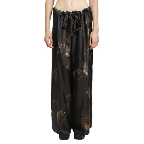 Silk Palazzo Trousers