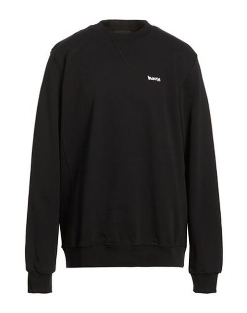 Man Sweatshirt Black Size XL Cotton