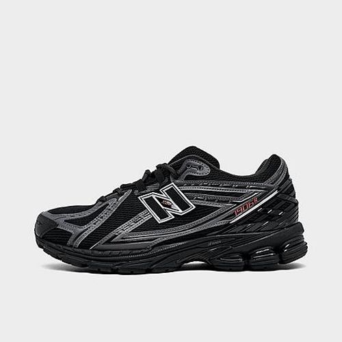 Men's 1906R Casual Shoes in Black/Hot Tomato