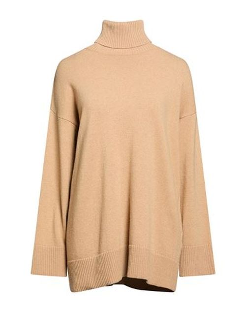 Woman Turtleneck Camel Size M Polyamide, Wool, Viscose, Cashmere, Elastane