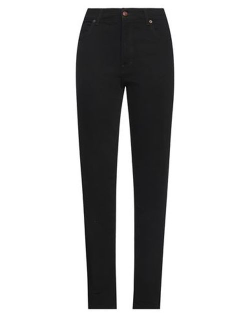 Haikure Woman Jeans Black Size 24 Cotton, Lyocell, Elastomultiester, Elastane